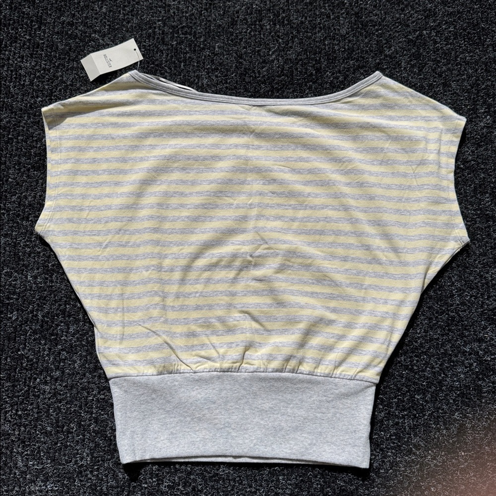 Off the shoulder banded top - Picture 4 of 11